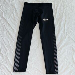 Nike full length running leggings men’s size large
